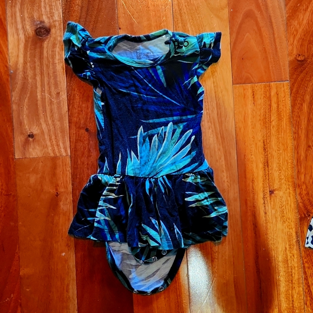Posh Peanut Jungle Palm Onsie